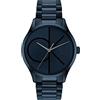 Calvin Klein Orologio Analogico al Quarzo Unisex con cinturino in acciaio inossidabile Blu - 25200166