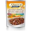 Stuzzy, Cibo Umido per Cani Adulti con Vitello e Fagiolini, Bocconcini (24 Buste da 100g)
