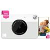 KODAK Printomatic Fotocamera digitale a stampa istantanea a colori - Foto di alta qualità su carta adesiva Zink 2x3 - 5MP, portatile, regalo creativo per compleanno, Natale, feste - Grigio