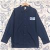 CAFIL VINTAGE WORKWEAR DANONE CAMICIA BLU DEADSTOCK INDUSTRIAL COMMERCIAL MEMORABILIA