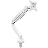 Atlantis P022-MA10-C012 GAS Lift Supporto e Braccio per Monitor PC singolo da 13 a 30,Max 9Kg. Altezza regolabile, snodabile. Inclinaz +/- 45°, Pivot +/- 180°, Rotaz 360° e Giro 180°. Vesa 75/100.