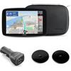 TomTom Navigatore per camper e roulotte GO Camper Max 2a gen. Premium Pack (schermo da 7, PDI dedicati, aggiornamenti Wi-Fi, TomTom Traffic, salvataggio profili, autovelox, mappe mondo e accessori)