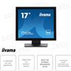 IIYAMA T1732MSC-B1S - Monitor TN LED 17 Pollici - Touchscreen capacitivo a 10 punti - Risoluzione 1280x1024 - Speakers -