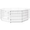 MidWest Homes for Pets Kit di estensione universale per box per animali domestici a 2 pannelli, adatto a penne in metallo per cani da 61 cm, il kit misura 61 x 110 cm (altezza x larghezza), include 4