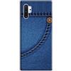 Mixroom - Cover Custodia Case in TPU Silicone Morbida per Samsung Galaxy Note 10 Plus Fantasia Fantasia Jeans M719