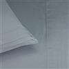 Bailet L003DP-BL06 Increspato Senza Tempo Federa, Cotone, Raso, 240 x 310 cm, Ghiacciaio Blu