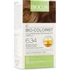 IST.GANASSINI SpA Bioclin Bio-Colorist Colorazione Permanente Capelli Biondo Scuro Dorato Rame 6.34