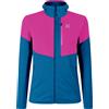 MONTURA THERMALGRID PRO 2 MAGLIA WOMAN aperta donna con cappuccio