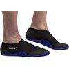 Cressi Minorca Shorty Boots 3mm - Calzari Bassi In Neoprene Bifoderato 3mm per Immersioni e Attivita' Acquatiche, Nero/Suola Blu, M - 40/41, Unisex Adulto