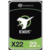 ‎SEAGATE - BUSINESS CRITICAL SAS EXOS X22 22TB SAS SED 3.5IN 7200RPM 6GB/S 512E/4K