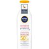 Nivea (beiersdorf spa) Nivea Sun Sensitive Immediate Protect Latte Solare Spf 50+ Protezione Molto Alta 200 Ml