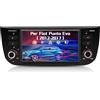 AWESAFE Windows Autoradio 1 Din per Fiat Linea Punto Evo 2012-2017 Car Stereo Radio con GPS Navigatore USB BT Comandi al volante