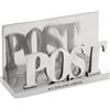 A.G. Spalding & Bros. Porta Lettere A.G. Spalding&Bros. 862781 in Alluminio Argento 15x9x6 cm - Taglia Unica