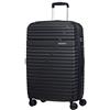 American Tourister Aero Racer, Bagaglio A Mano 4 Ruote Donna, Nero (Jet Black), M