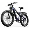 Shengmilo 𝐌𝐗𝟎𝟑 Bici elettrica per pneumatici grassi per adulti, Mountain bike elettrica a sospensione completa da 26 pollici, Batteria da 48 V 17,5 Ah