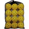 LOVIVER 12 Pezzi Pickleball Palline da Allenamento Pickleball Pickle Balls 40 Fori Palla Cava Accessori per Palle da Competizione per Campi all'Aperto,