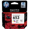 HP Inc 3YM74AE - HP 653 CARTUCCIA TRICROMIA [5ML]