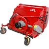 GeoTech Pro CFL160 - Trinciaerba per trattore - Cesto di raccolta - Raccoglitore - Serie media