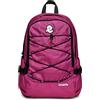 INVICTA Backpack - INVICT-ACT SMART - Double Compartment, Travel, School & Leisure, Fuchsia, Computer Pocket