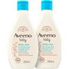 Aveeno Avevo Baby Daily Care Bagnodoccia Neonato Corpo e Capelli Senza Parabeni e Solfati 2X250 ml