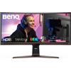 Benq Monitor PC 38" Risoluzione 3840 x 1600 colore Nero 9H.LK3LA.TBE