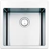 Apell Lavello da Incasso 1 Vasca Monovasca 56 x 51 cm Acciaio Inox Linear plus Apell LNP50FBC