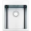 Apell Lavello da Incasso 1 Vasca Monovasca 40 x 51 cm Acciaio Inox Linear plus Apell LNP40FBC