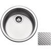 Apell PRONTA CONSEGNA - SPEDIZIONE IMMEDIATA Lavello da Incasso 1 Vasca Circolare Tonda Diametro 435 mm Acciaio Inox Antigraffio Serie Circum Apell CIVIIAC