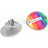Spille pubblicitarie personalizzate ovali piccole 28 x 19 mm personalizzate o neutre