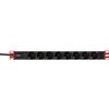 Techly Professional Multipresa 8 Posti da Rack Schuko