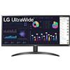LG 29WQ60A Monitor 29" UltraWide 21:9 LED IPS HDR 10, 2560x1080, 1ms, AMD (L5i)