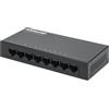 Intellinet Switch Hub Ethernet 10/100Mbps 8 porte Desktop in Metallo