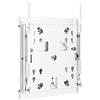 Hagor staffa da parete per Samsung Flip WM65R e WM65B - ruotabile e inclinabile