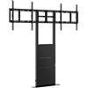 Hagor Pro-Tower Wall Dual sistema di supporto con montaggio pavimento-parete per fissaggio di due display