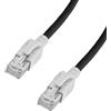 OEM Cavo di rete Patch in rame SFTP Cat. 6A Nero con Led Tracciamento 3m