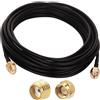DELOCK Cavo Antenna SMA M/F a Basse Perdite 7,5m Nero