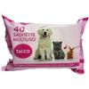 Trixie Bengy Salviette Multiuso Talco 40pz per Cani e Gatti