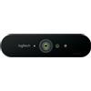 Logitech Webcam Full HD PC Interfaccia USB 3.0 Clip Nero 960-001194 Brio Stream