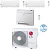 Lg Climatizzatore Condizionatore LG Libero Smart più Console R32 Wifi Trial Split Dual Inverter 9000 + 12000 + 12000 BTU con U.E. MU3R21 NOVITÁ Classe A+++/A+