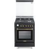 De'Longhi DELONGHI PEMA664CED CUCINA 60X60 4 FUOCHI 1 TRIPLA CORONA FORNO CL.A ANTRACITE