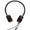 Jabra Evolve 20 SE Stereo Headset - Microsoft Certified Headphones for VoIP Softphone with Passive Noise Cancellation - USB-A Cable with Controller - Black