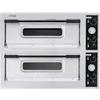 Prismafood srl Prismafood Forno elettrico Basic Medium per 4+4 pizze diametro 320 mm 2 camere