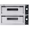 Prismafood srl Prismafood Forno elettrico Basic XL per 4+4 pizze diametro 350 mm 2 camere