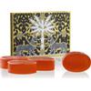 Ortigia Ambra Nera soap 4 X 40 Glycerine