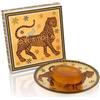 Ortigia Ambra Nera piattino + Sapone 40Gr