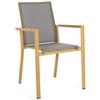Bizzotto Sedia Konnor con Braccioli Senape 0663300 di Bizzotto
