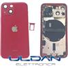 Apple Coperchio batteria APPLE IPHONE 13 MINI scocca porta scheda SIM ORIGINALE rosso