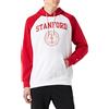 Champion Legacy Heavy Powerblend Felpa con Cappuccio, (Bianco/Rosso College), L Uomo
