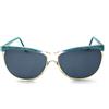 Piave occhiali da sole Piave vintage unisex mod.OPTIK 4960 col.acqua marina/trasp./12