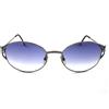 Sandra Gruber occhiali da sole Sandra Gruber vintage donna mod.457 colore acciaio/blu/C002